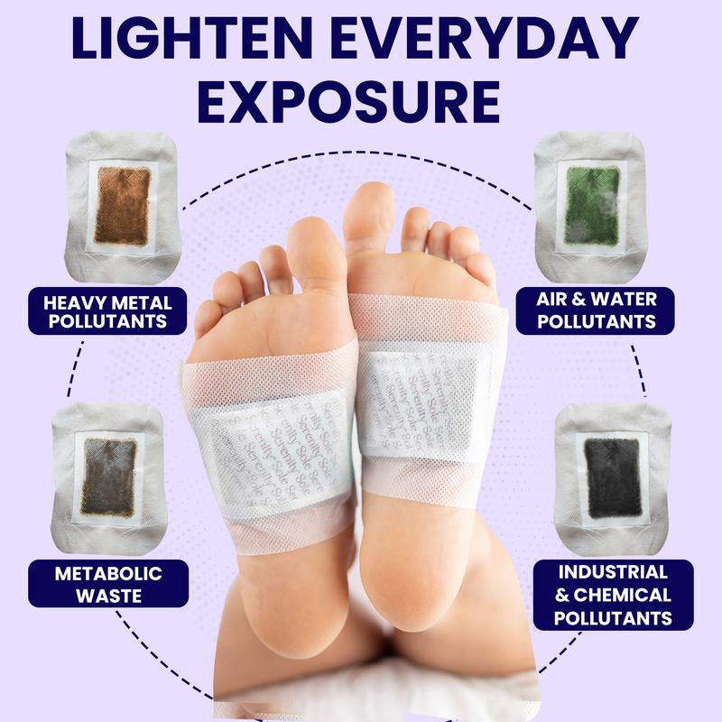 Sole Serenity Good Night Sleep Detox Foot Pads with Magnesium Glycinate, Valerian Root, Lavender, GABA, Ashwagandha & Zeolite